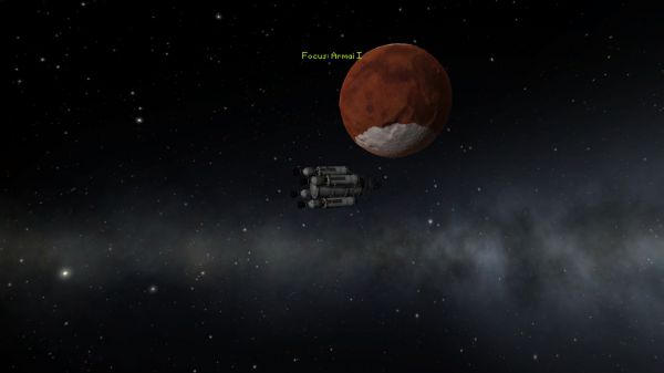 Préparation de l'attérissage sur Mars - Kerbal Space Program