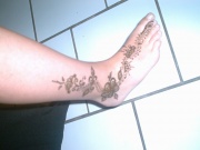 Tatouage au héné