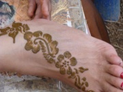 Tatouage  au pied