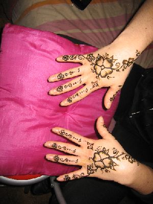 tatouage au henné